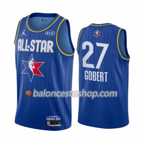 Camiseta Hombre NBA Utah Jazz Rudy Gobert 27 2020 All-Star Jordan Brand Azul Swingman